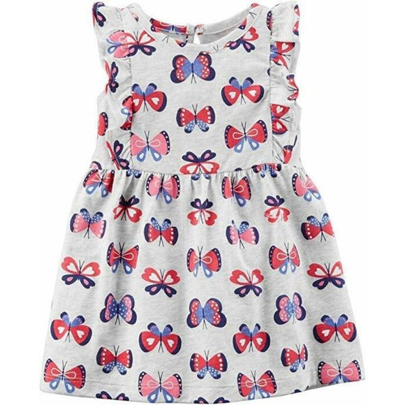New Carters 2 pc Bloomer Dress‎ Set Baby 3 Months - Picture 1 of 1